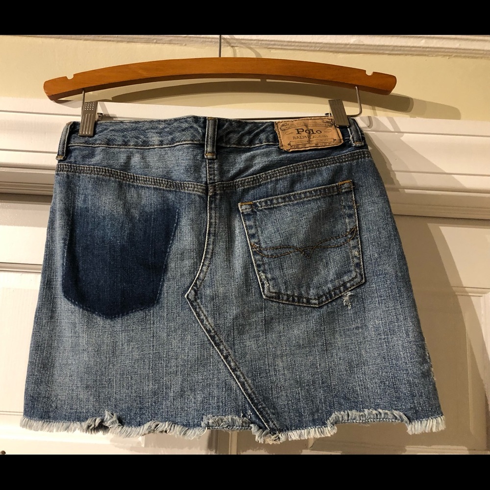 Girls Ralph Lauren Denim Skirt - Picture 2 of 3